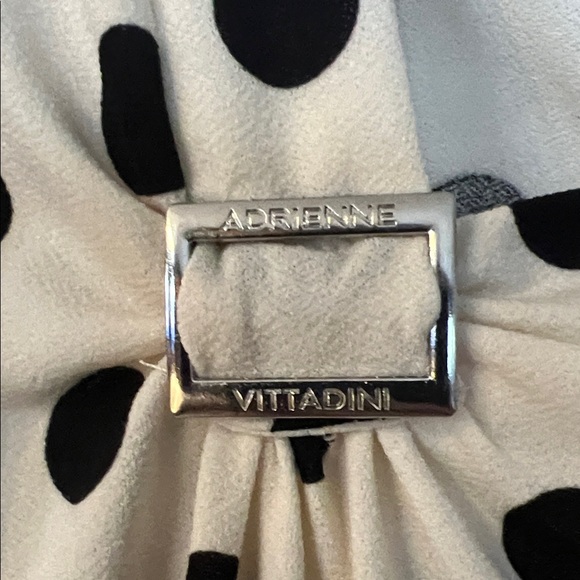 Adrienne Vittadini Black Polka Dot Blouse - Picture 3 of 4